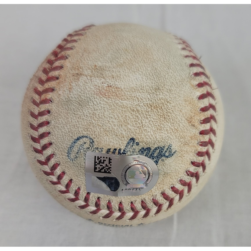 2022 ALCS Game Used Baseball Pitcher Framber Valdez Batter Anthony 