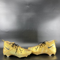 MCMC - Commanders Cornelius Lucas Signed Custom Cleats Supporting Son Of...