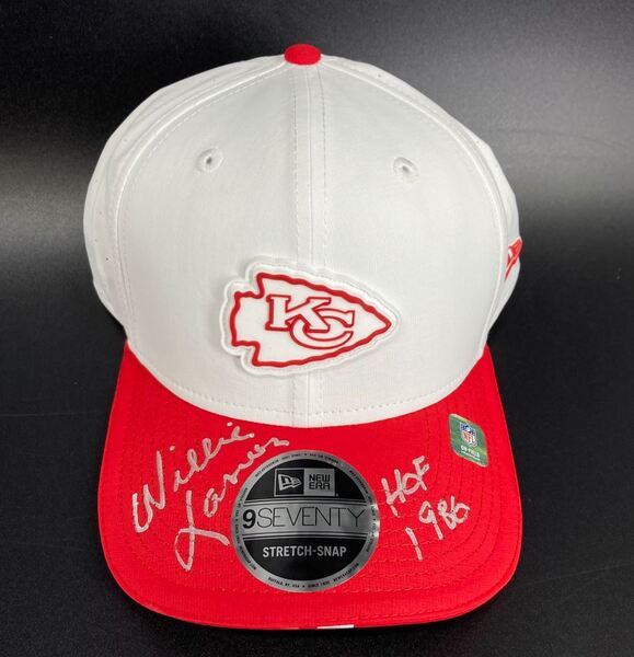 HOF - Chiefs Willie Lanier Signed Hat