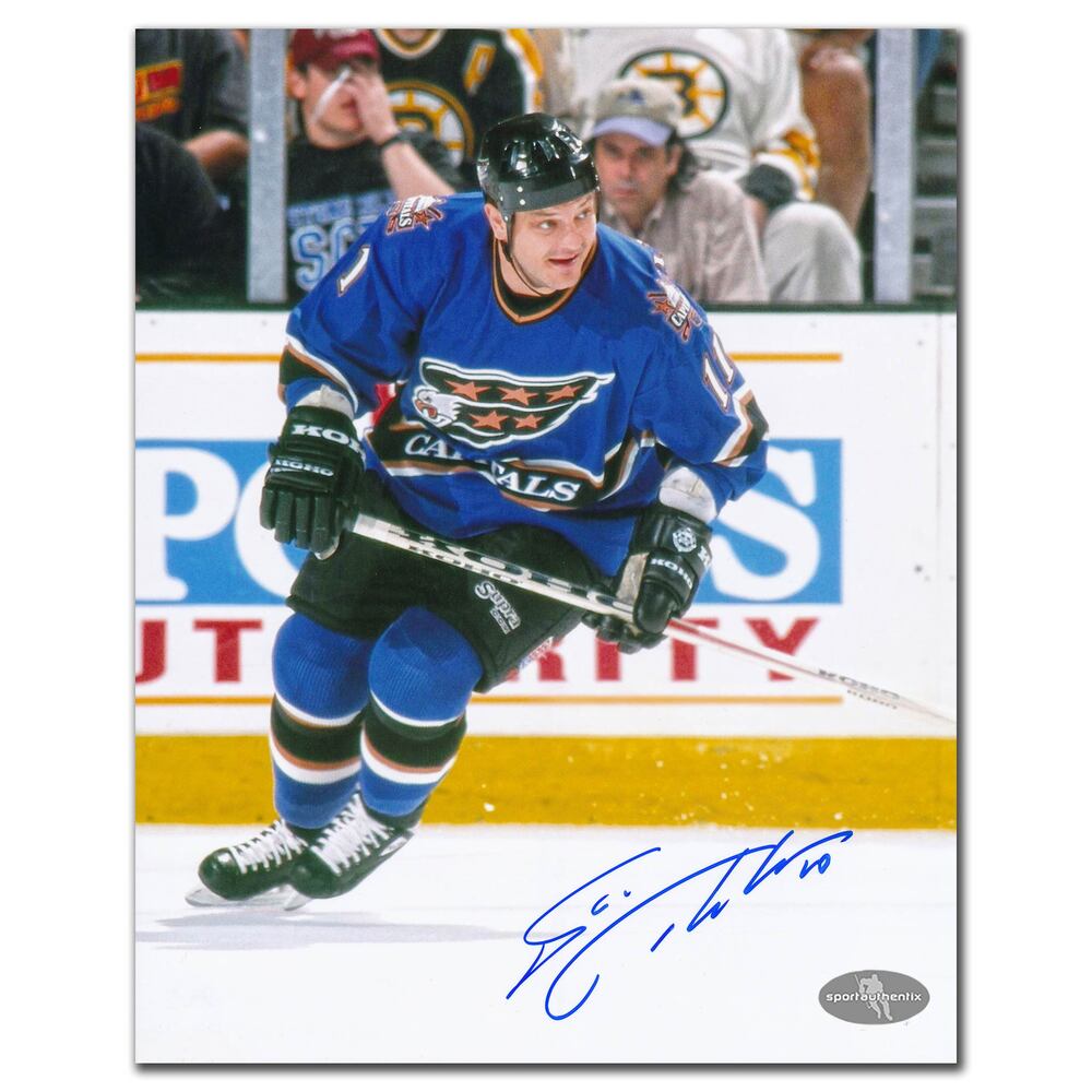 Esa Tikkanen Washington Capitals Autographed 8x10