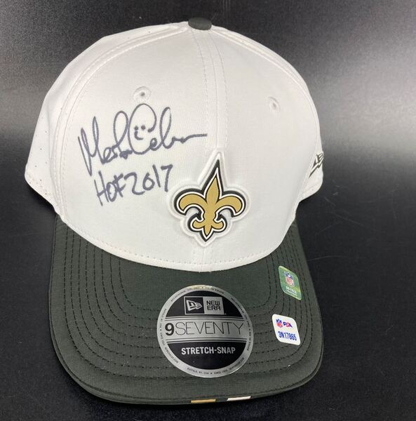 HOF - Saints Morten Anderson Signed 2025 Training Cap Hat