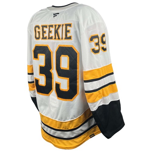 Photo of Game-Used 2025-2026 Season Away Hockey Jersey - Set 3 - Morgan Geekie
