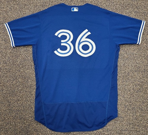 Photo of Authenticated Team Issued 2020 Spring Training Jersey: #36 AJ Cole. Size 48