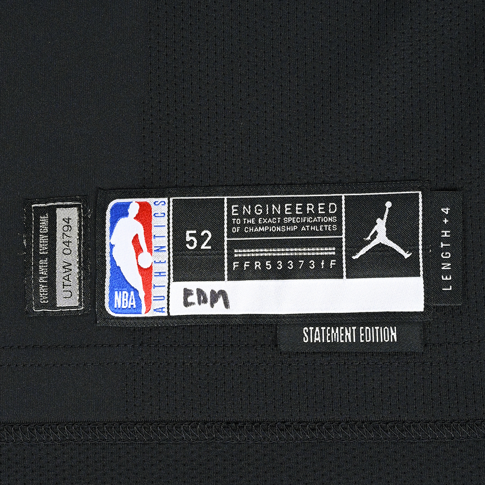 Walker Kessler Utah Jazz International Games (Edmonton) GameWorn