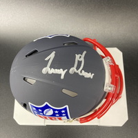 NFL - Jets Thaddeus Dean Signed NFL Shield Mini Helmet
