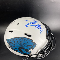 NFL - Jaguars Tank Bigsby Signed Authentic lunar eclipse Helmet