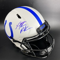 NFL - Colts Anthony Richardson signed Lunar Eclipse Authentic Speed Helmet