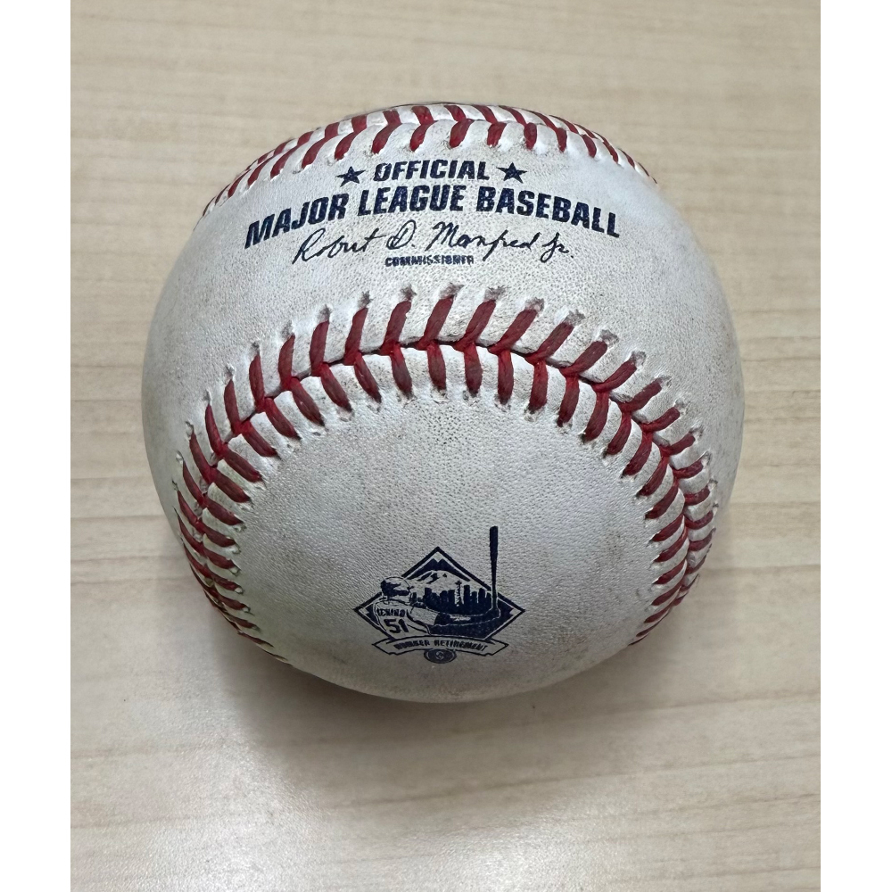 MARINERS 記念ボール Game Used Ichiro Number Retirement Ball: Cole Young single