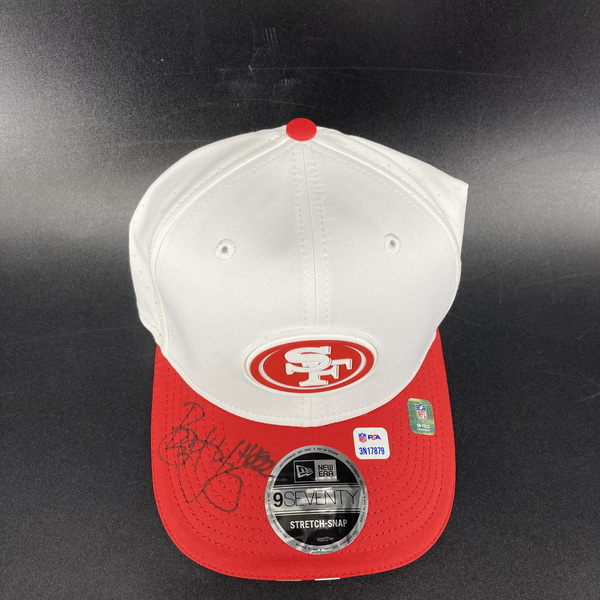 HOF - 49ers Bryant Young Signed 2025 Training Cap Hat