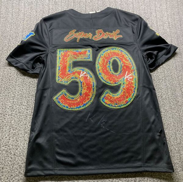 NFL - Rapper Kendrick Lamar Signed Commemorative Super Bowl 59 Jersey Si...