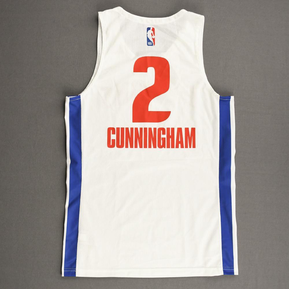 Cade Cunningham Detroit Pistons GameWorn 2021 Summer League Jersey