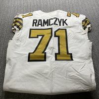 London Games - Saints Ryan Ramczyk Game Worn Jersey (10/02/22) Size 48 W...