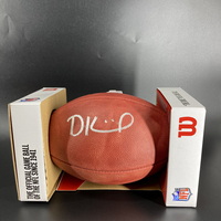 NFL - Bills Dalton Kincaid Signed Authentic Football With Bills Logo