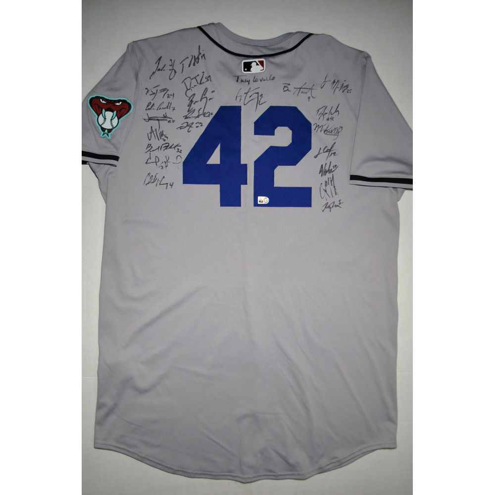 サンディエゴ・パドレス エリック・クローネンワース ジャックインザボックス　レア 2025 Jackie Robinson Day Jersey - Arizona Diamondbacks Team