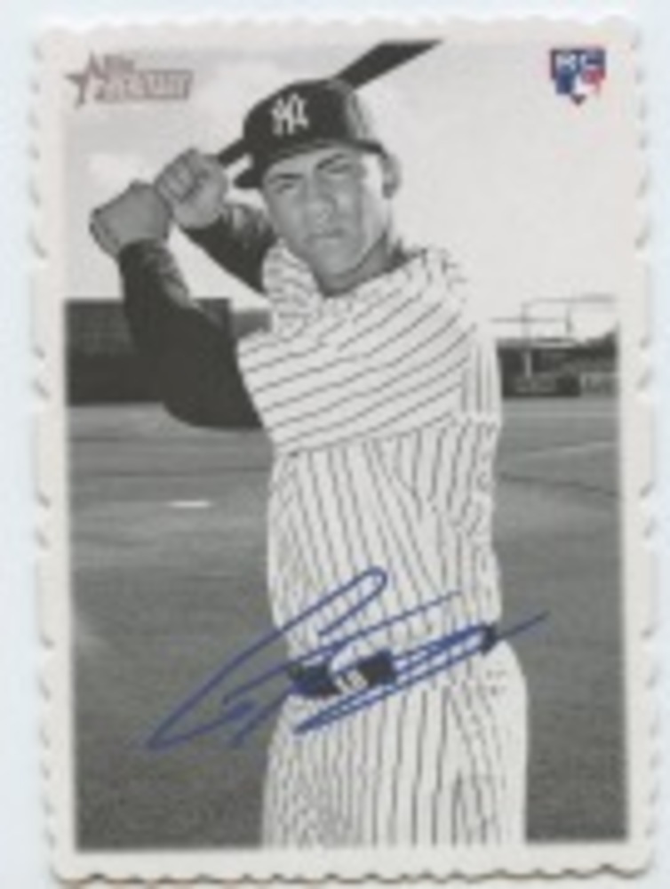 2018 Topps Heritage High Number '69 Topps Deckle Edge #27 Gleyber Torres