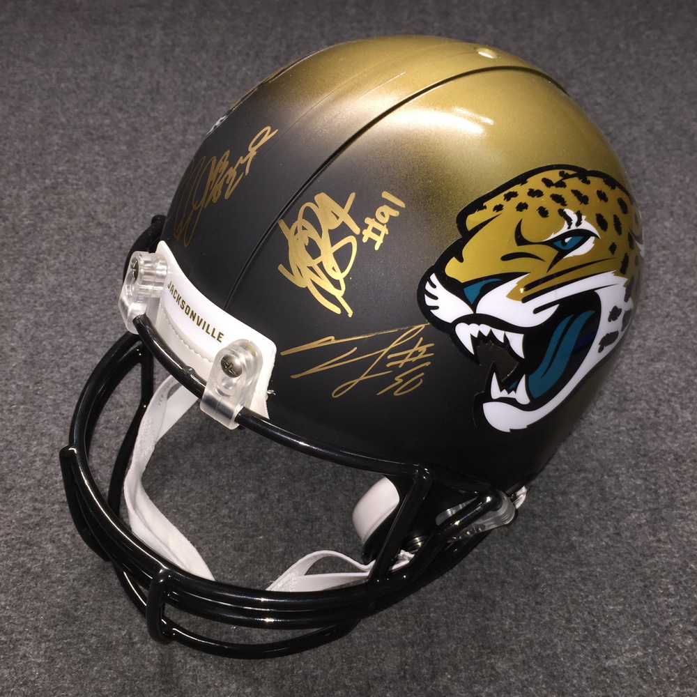 NFL Auction NFL Jaguars 2018 Pro Bowlers multi signed Jaguars