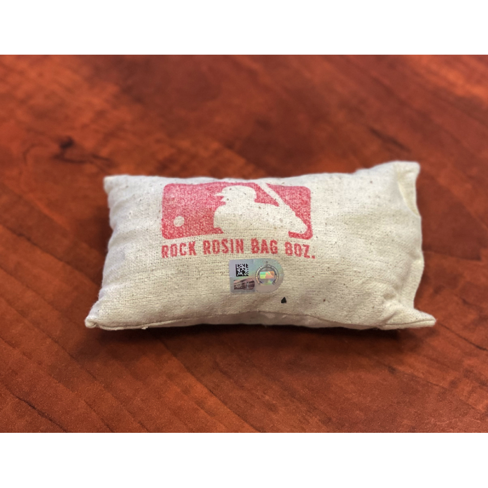 GameUsed Rock Rosin Bag 6/28/23 vs Yankees; Perfect Game Oakland