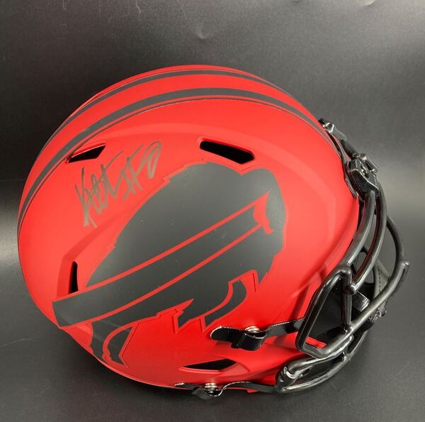 Bills - Khalil Shakir Signed Replica Rave Helmet