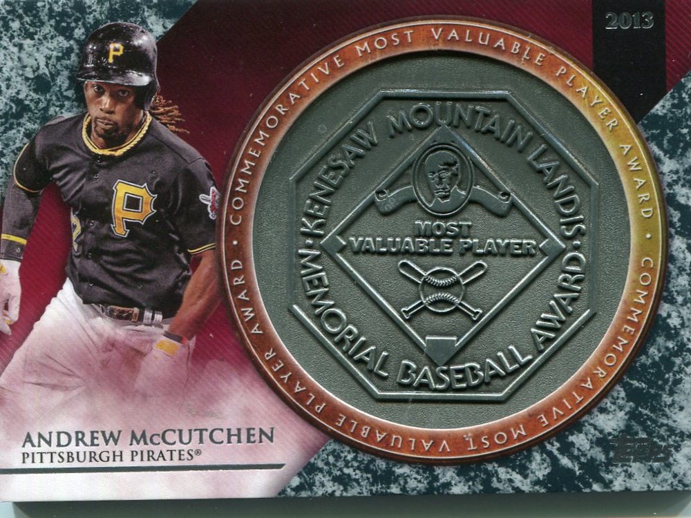 2017 Topps Update MVP Award Relics #MVPRAM Andrew McCutchen