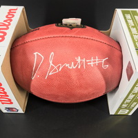 NFL - Eagles DeVonta Smith Signed Authentic Football