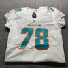 NFL - Dolphins Laremy Tunsil Game Cut Jersey Size 46