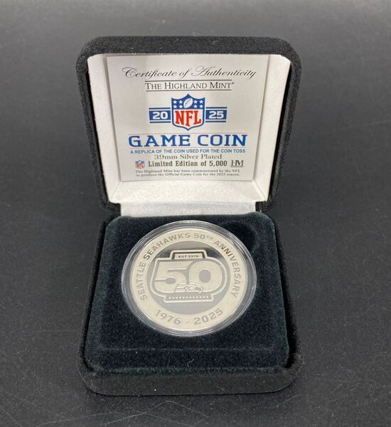 Blank - Seahawks 2025 Commemorative Game Coin