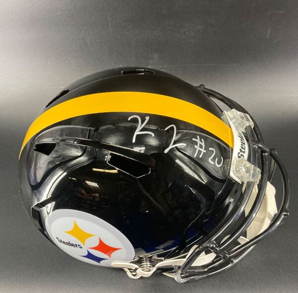 NFL - Steelers Kaleb Johnson Signed Replica Speed Helmet