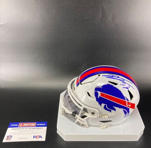 NFL - Bills Dion Dawkins Signed Mid Size Helmet