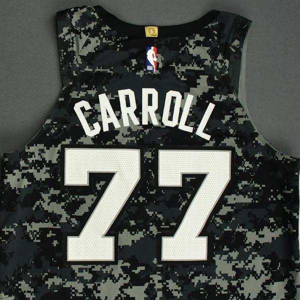DeMarre Carroll - San Antonio Spurs - Game-Worn City Edition Jersey - 2019-20 Season - Dressed ...