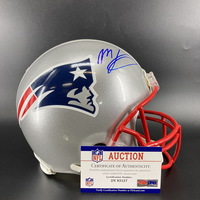 NFL - Patriots Mac Jones Signed Authentic Proline Helmet