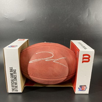 NFL - Lions Jahmyr Gibbs signed authentic football - light signature