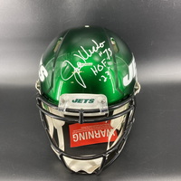 Marty Lyons Foundation  - Jets Joe Klecko Signed Authentic Helmet