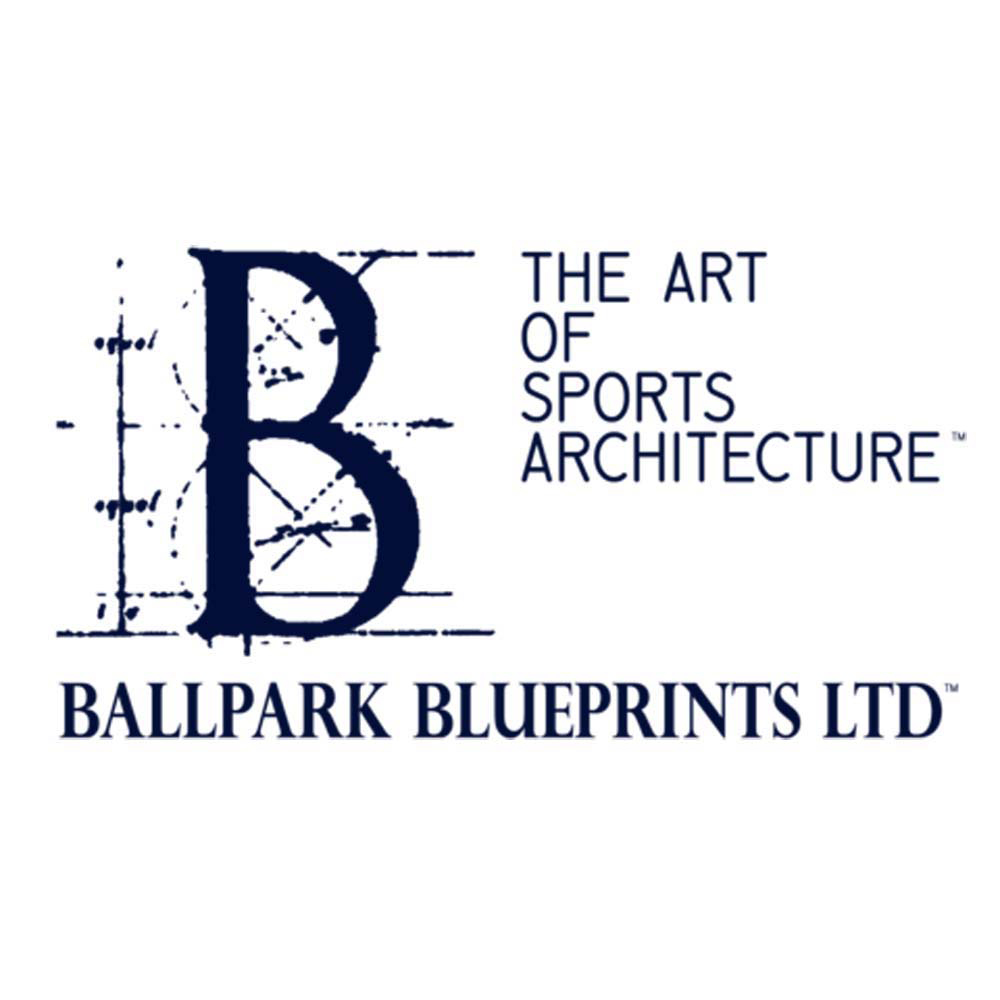 UMPS CARE AUCTION Large Framed Ballpark Blueprint, Winner's Choice of