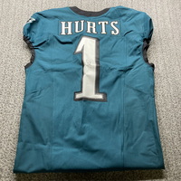 NFL - Eagles Jalen Hurts Signed Authentic Jersey Size 42