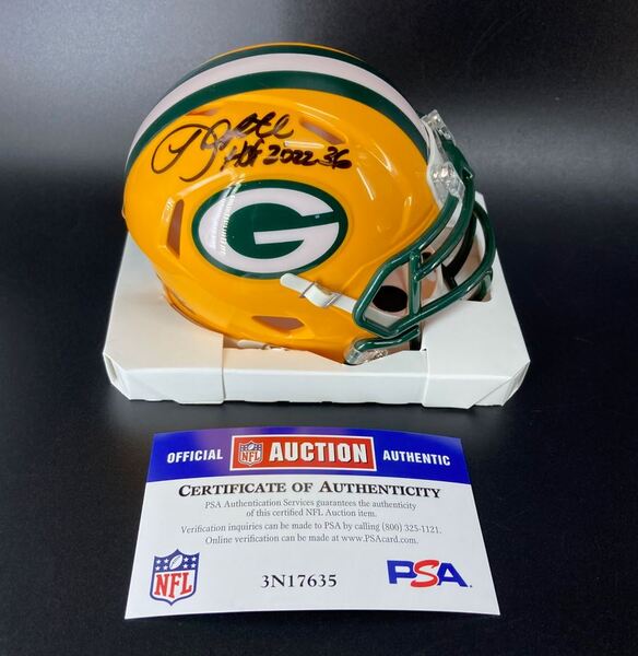 HOF - Packers LeRoy Butler Signed Mini Helmet
