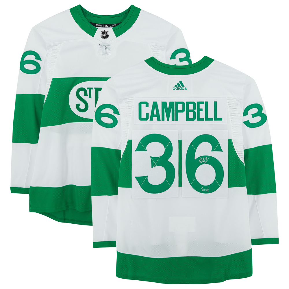 Jack Campbell Toronto Maple Leafs Autographed Toronto St. Patrick's Day