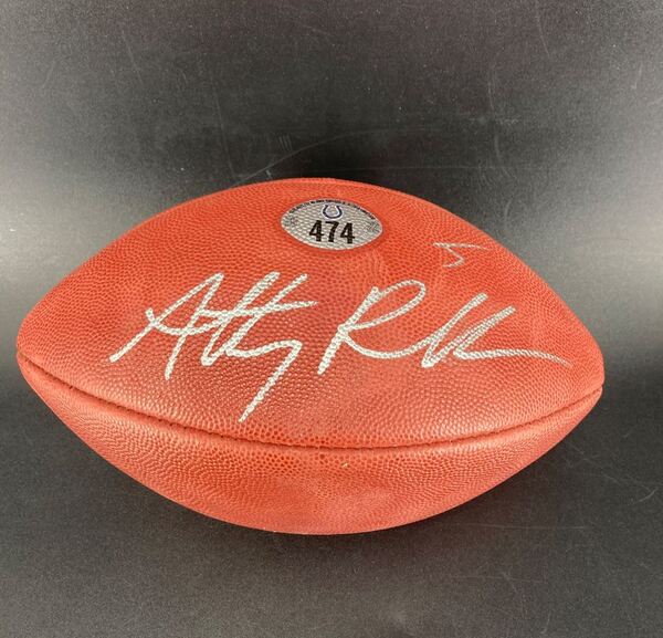 International Games - Colts Anthony Richardson Signed Game Issued Footba...