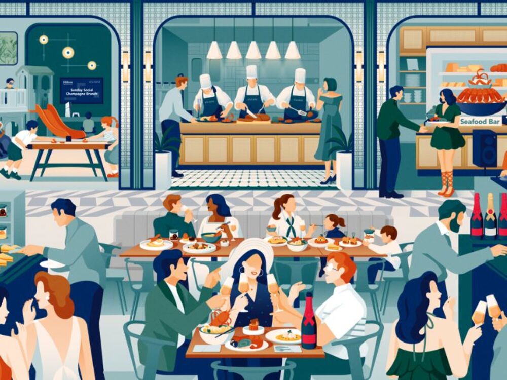 Estate's Sunday Social Champagne Brunch