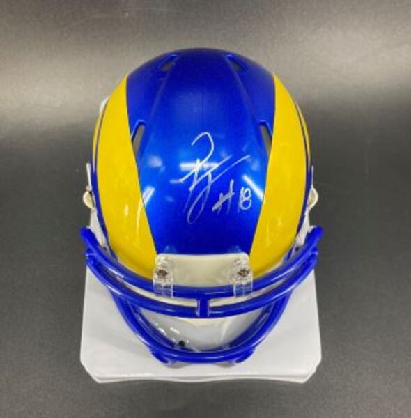 NFL - Rams Terrance Ferguson Signed Mini Helmet