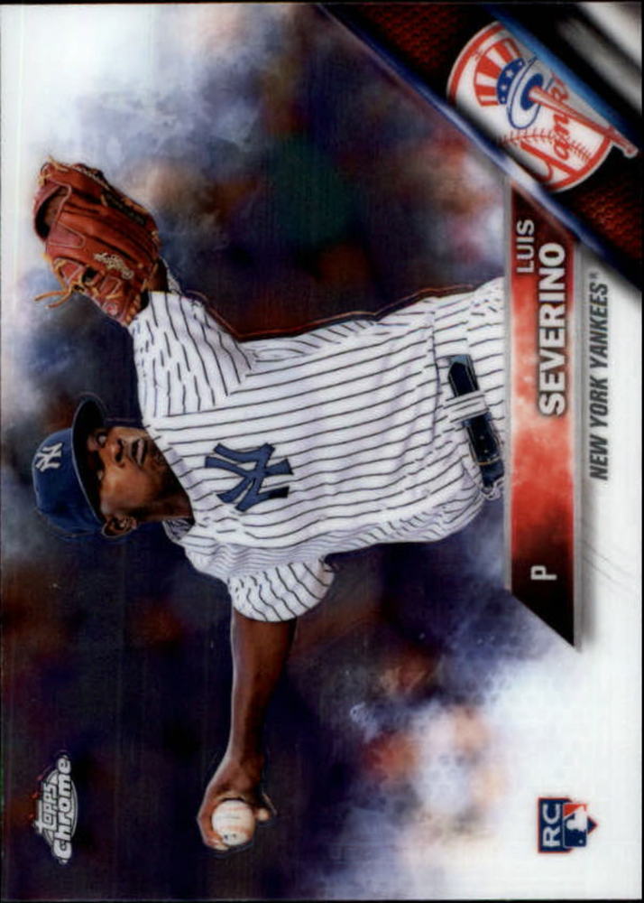 2016 Topps Chrome #33A Luis Severino Rookie Card