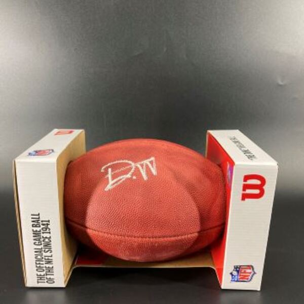 NFL - Seahawks Devon Witherspoon Signed Authentic Football