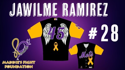 Maddie's Fight Night Jersey #28 Jawilme Ramirez