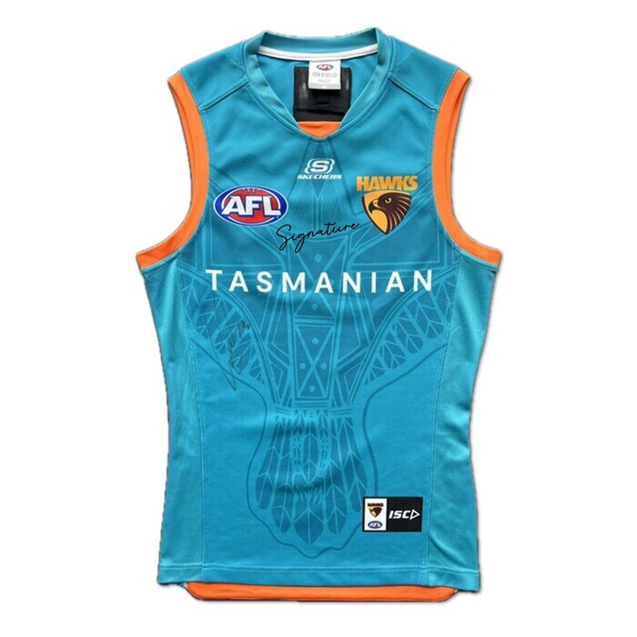 Photo of Seamus Mitchell #40 2024 Blue Training Guernsey - Player-Issue