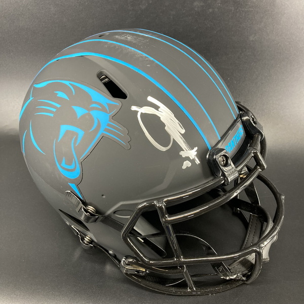 NFL - Panthers Bryce Young signed authentic eclipse helmet
