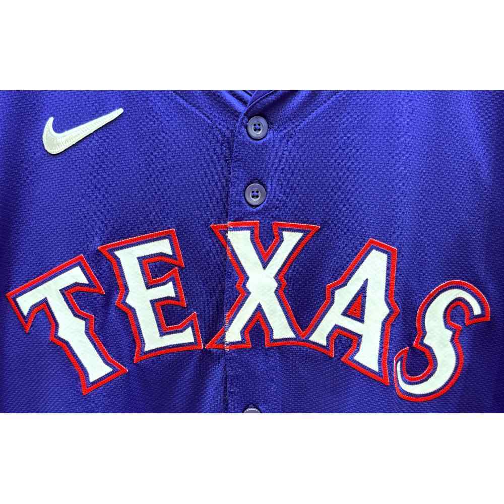 Marcus Semien #2 Texas Rangers Game-Used 2024 Blue Alternate