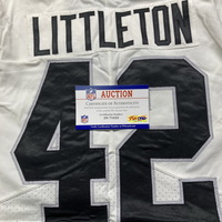 Crucial Catch - Raiders Cory Littleton Game Worn Jersey Size 42 (2020 Se...