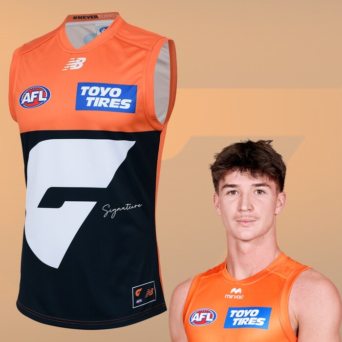 Photo of Phoenix Gothard #11 GWS GIANTS 2025 Home Player Guernsey