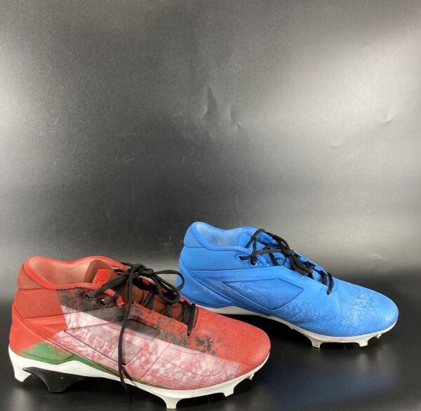 MCMC - Texans Jakob Johnson Custom Cleats 2025 Season Size 15 - Proceeds...