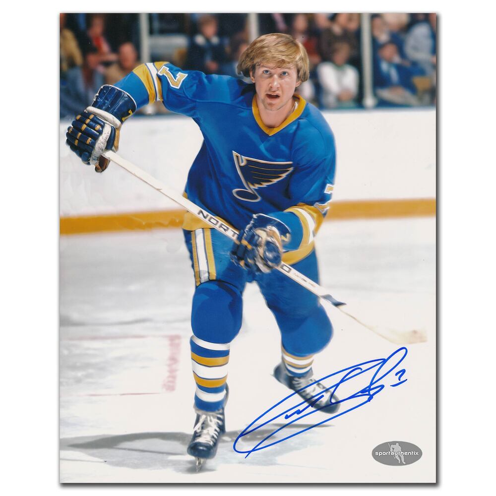 Garry Unger St. Louis Blues Rush Autographed 8x10