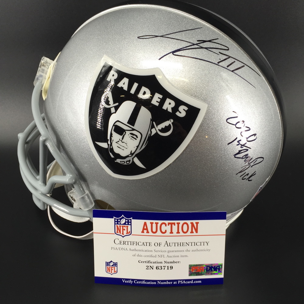 NFL Raiders Henry Ruggs III Signed Proline Helmet w/ 2020 1st round